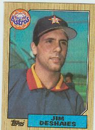 1987 Topps Baseball Cards      167     Jim Deshaies RC *